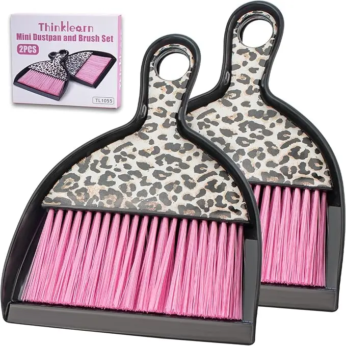 Thinklearn Portable 2-Piece Mini Dustpan And Brush Set – Tl1055 1