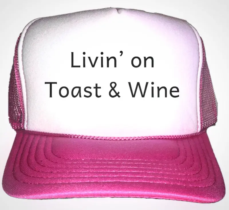 'Toast & Wine Lifestyle' Relaxed Trucker Hat 1