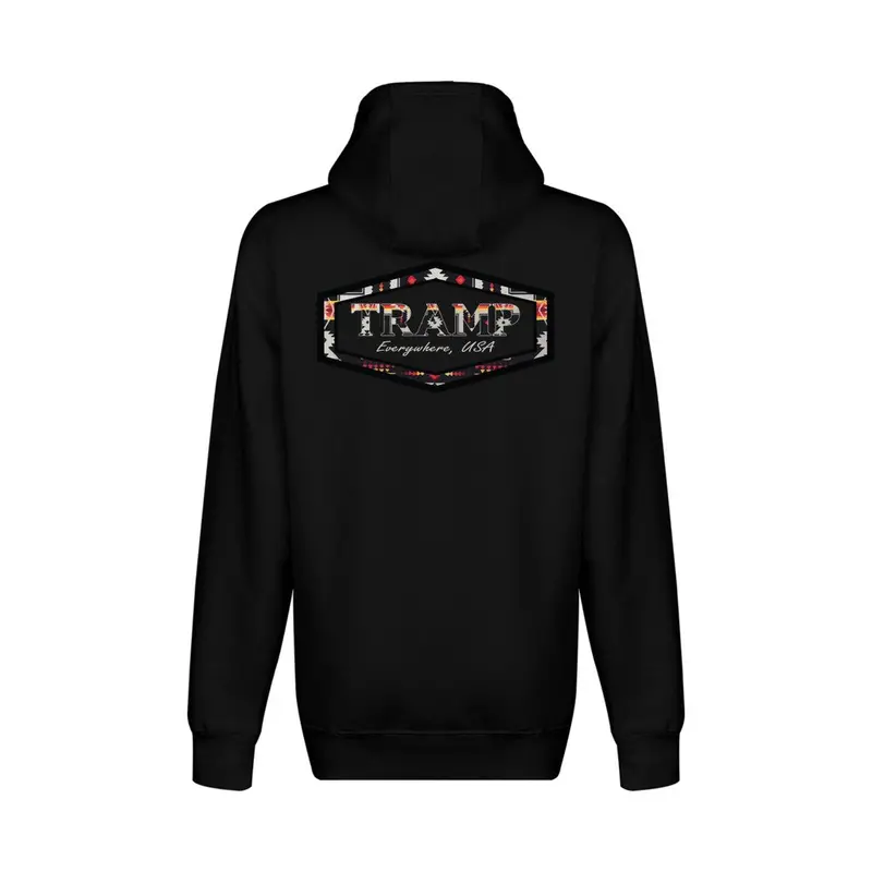 Tramp Pendleton Hex Pattern Hoodie 1