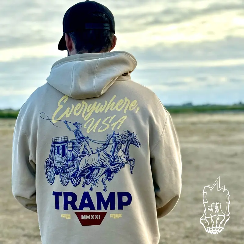 Tramp Wagon Graphic Hoodie 1