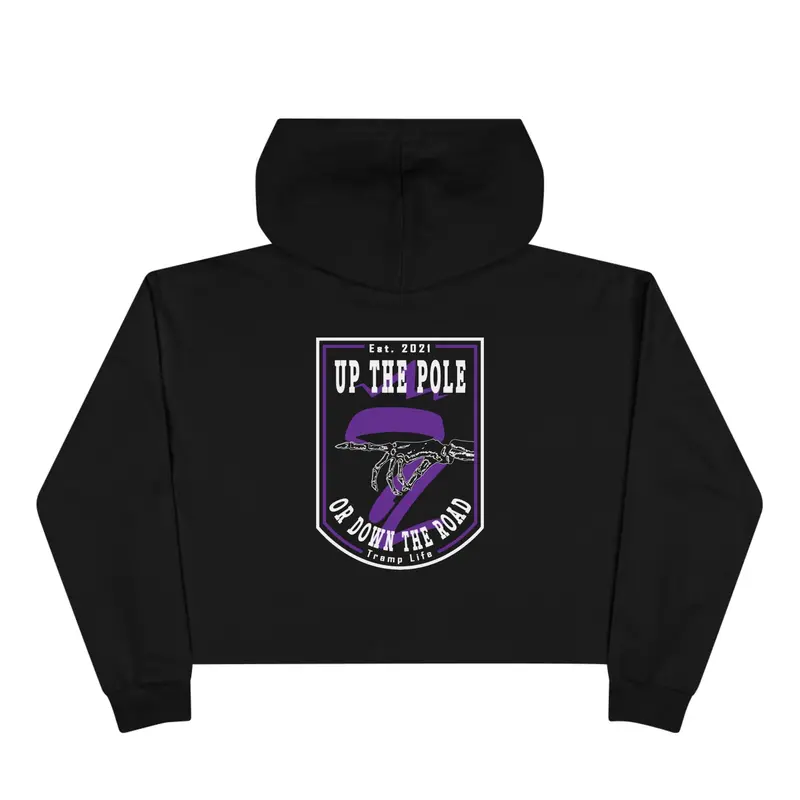 Up The Pole Cropped Hoodie 1