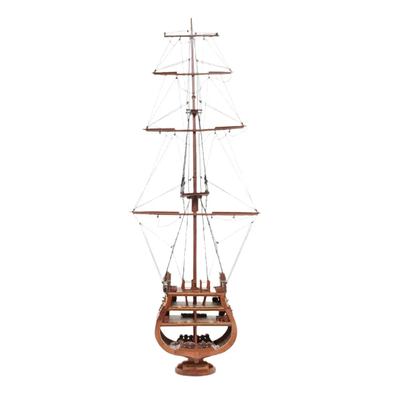 Uss Constitution Cross-Section Display – Fully Built Educational Ship Model 1