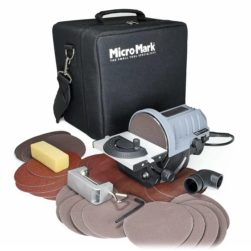 Variable-Speed 5-Inch Disk Sander Kit – Super Value Bundle 1