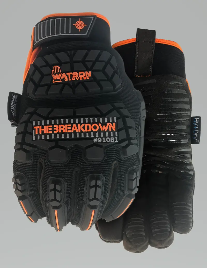 Watson 91051 Winter Impact Glove – Convict Breakdown Series, Large Size 1