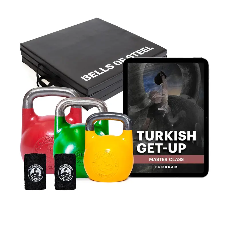 Wildman Turkish Get-Up Kettlebell Bundle (Fixed-Weight) 1