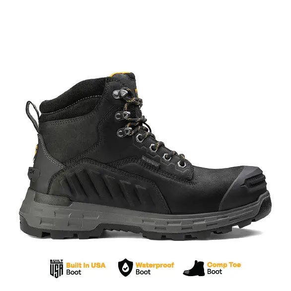 Wildwood 6-Inch Waterproof Composite-Toe Boot – Black, Usa Manufactured 1