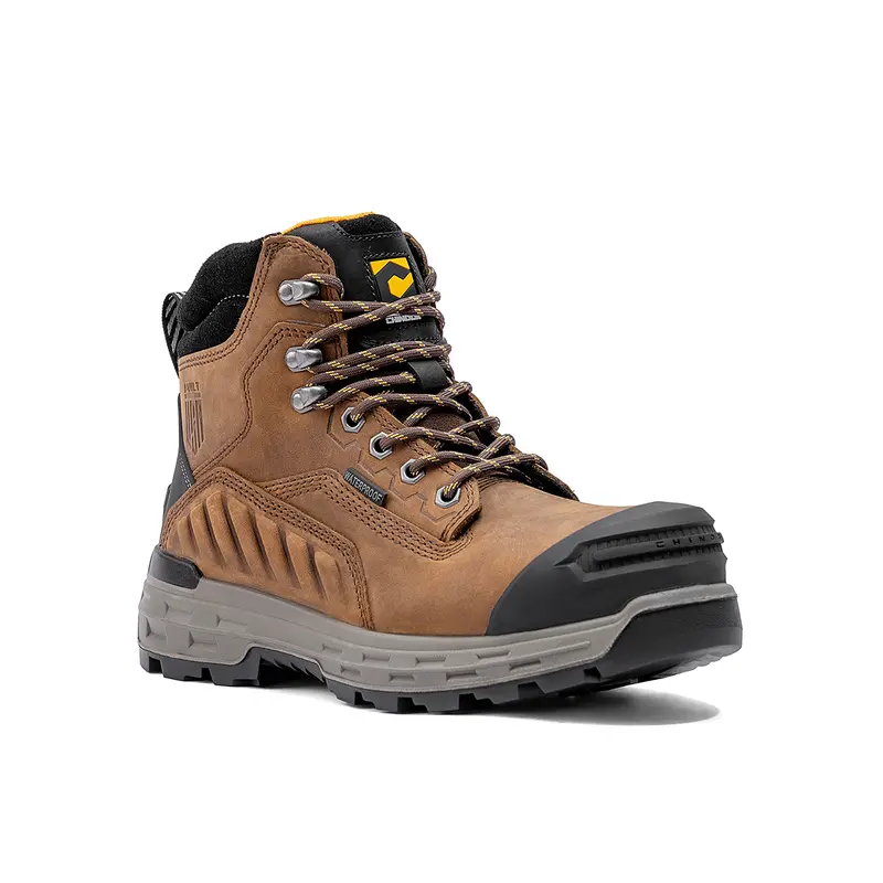 Wildwood 6-Inch Waterproof Composite-Toe Work Boot – Brown, Usa Made 1