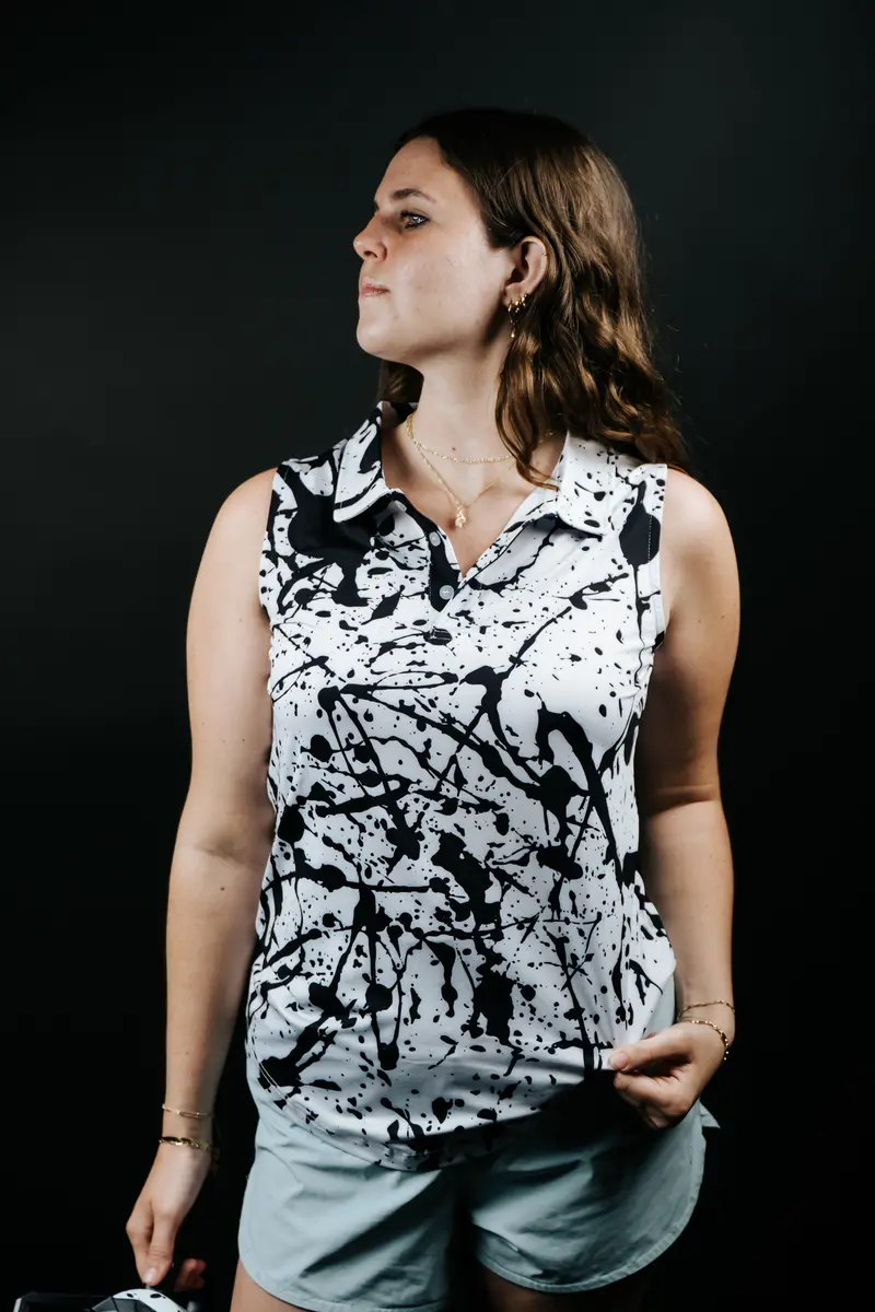 Women'S Cold-Weather Dark Matter Polo By Coldest X Shankitgolf 1