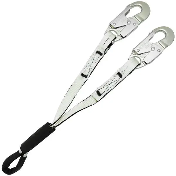 Work Positioning Y-Lanyard With Energy Absorption 1