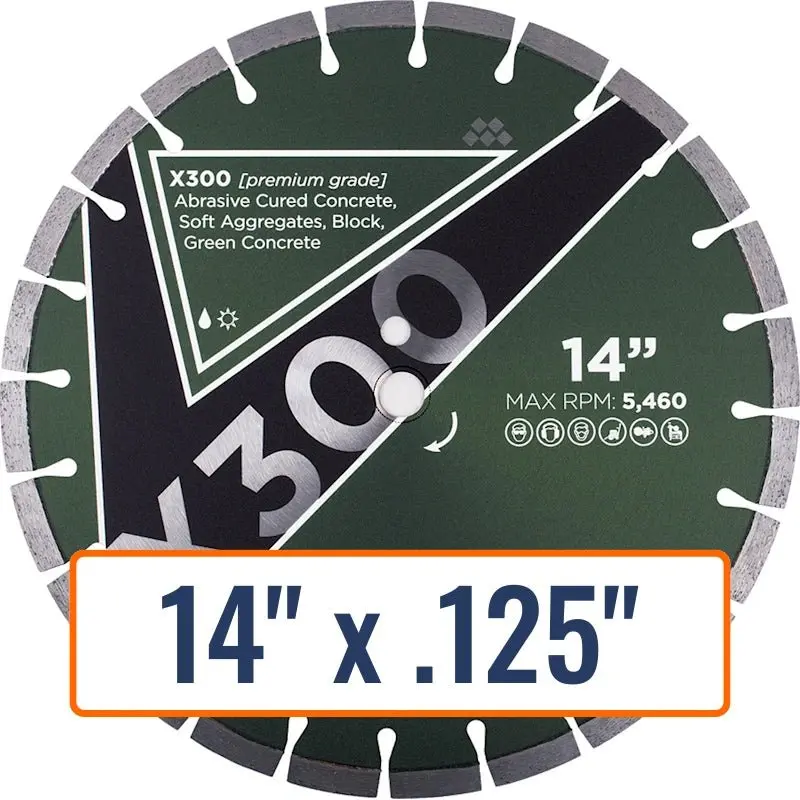 X300 Diamond Blade For Abrasive Material Cutting 1