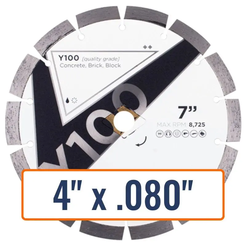 Y100 Durable Concrete Saw Blade 1