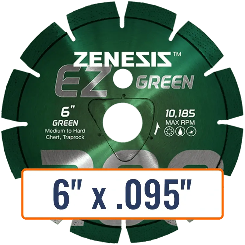 Z200 Green Concrete Diamond Blade 1