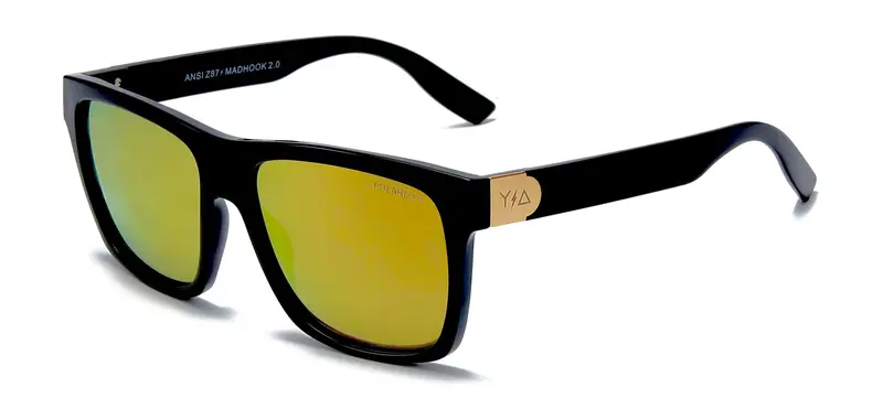Z87 Madhook 2.0 Lr Eyewear – Gold Mirror Polarized Lens, Ansi Z87.1 Compliant 1