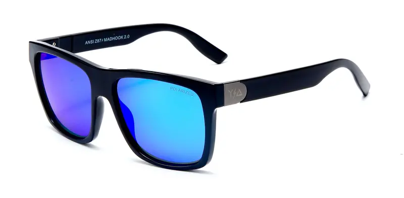 Z87 Madhook 2.0 Lr Safety Sunglasses – Deep Blue Polarized Lens, Ansi Z87.1 Rated 1