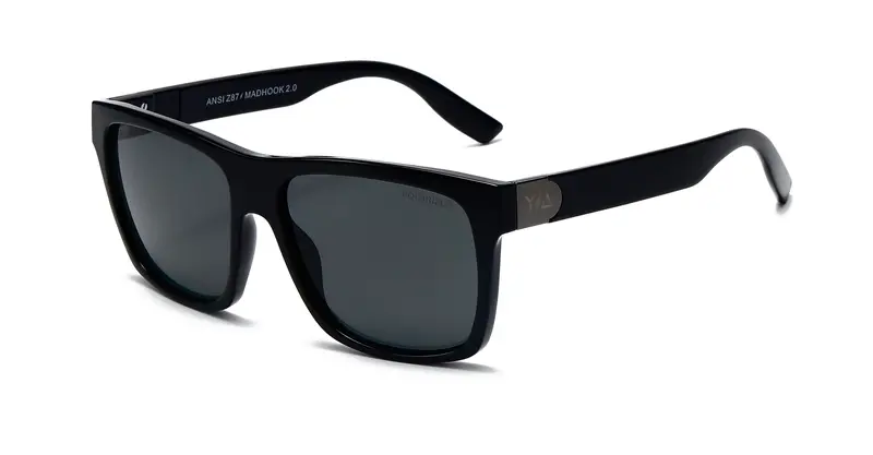 Z87 Madhook 2.0 Safety Glasses – Black Polarized Lens 1