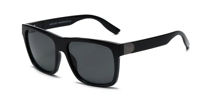 Z87 Madhook 2.0 Safety Glasses – Matte Black Polarized Lens 1