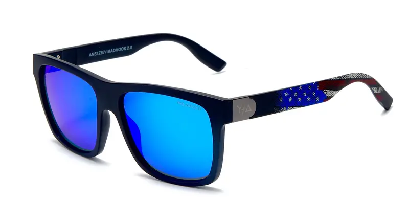 Z87 Madhook 2.0 Safety Glasses – Patriots Polarized Lens 1