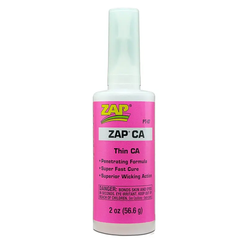 Zap Thin Ca Adhesive – 2 Oz Bottle 1