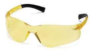 Ztek S2530S Amber Tint Safety Glasses 1
