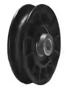 2.5-Inch Thermoplastic V-Belt Idler Pulley – A-Section, 1/2-Inch Bore 1