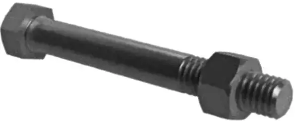 3/8" × 1-1/4" Supporting Foot Bolt – Hex Head, Grade 2 1