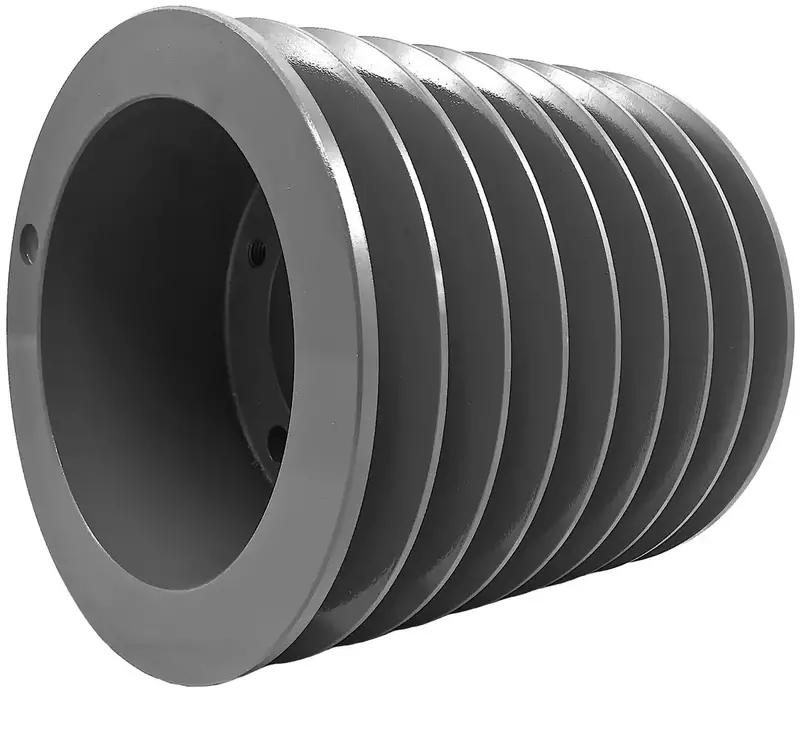 8C100F Eight-Groove V-Belt Sheave – 10.40" Outside Diameter 1