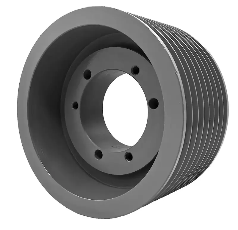8Q3V53 Eight-Groove V-Belt Sheave – 5.30-Inch Outer Diameter 1
