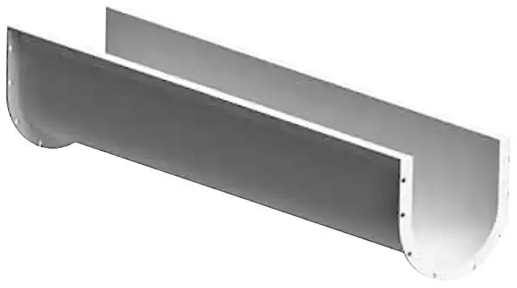 9° Angle Screw Conveyor Trough – 5 Ft Length (Model 305-1745) 1