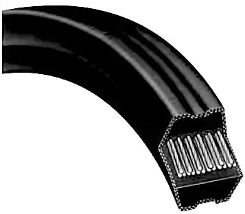 Bb129 Double-Sided V-Belt — 131.9-Inch Length 1