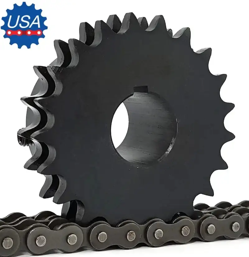 D60Bs22H Taper-Bored Sprocket — 1-1/4" Finished Bore 1