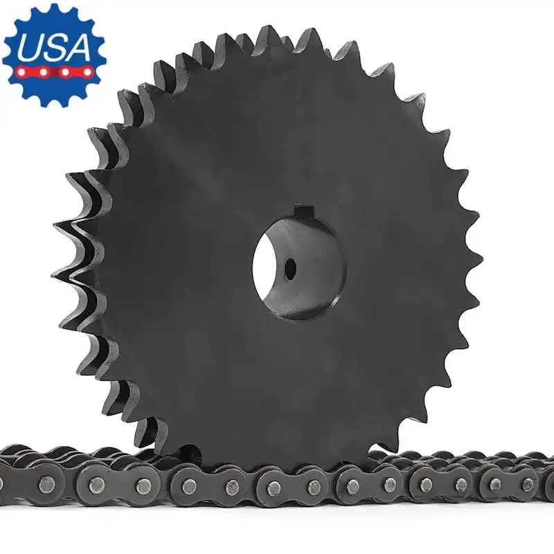 D60Bs30 Sprocket With Precision 1" Finished Bore 1