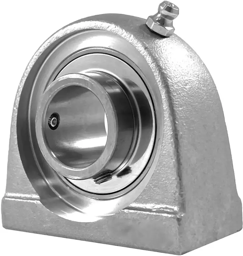 Shcspam206 Stainless Steel Pillow Block Bearing – 30Mm Bore, Tapped Base 1